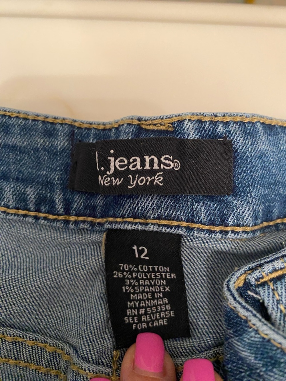 d. jeans Women's Blue Boot Cut Jeans - Picture 6 of 6